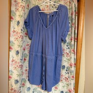 Universal Thread Linen Romper w/ Drawstring